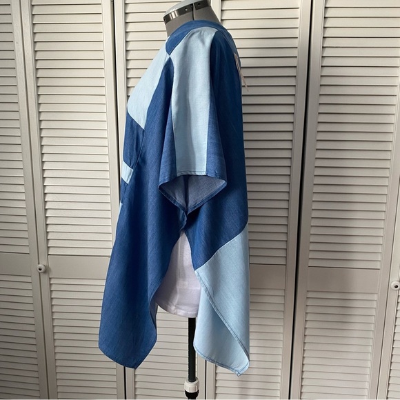 ✨ Philosophy Tencel Patchwork Kimono Top - Picture 3 of 10